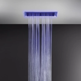 Gessi Afilo Встраиваемая душевая система 300х500мм, троп.ливень,водопад,распыление,хромо, пульт упр. треб ист питания на 12B, нужен блок питания (57409#279)