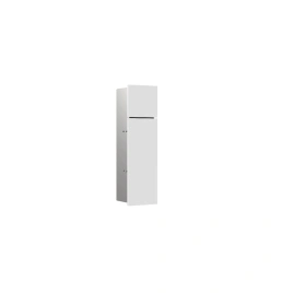 EMCO Asis Pure Модуль для унитаза встраиваемый, ершик, Держатель бумаги, дверь левая, белый (9755 513 02)