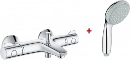 Комплект для ванной Термостат Grohe Grohtherm 800 34567000 для ванны с душем + Душевая лейка Grohe Tempesta New 100 27597000