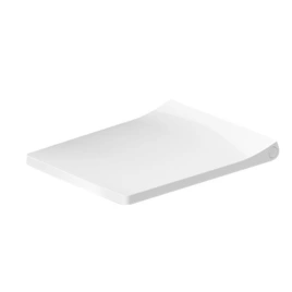 Duravit Viu Сиденье для унитазов 251109/219109 (c микролифтом), петли: нерж. сталь, цвет: белый (21190000)