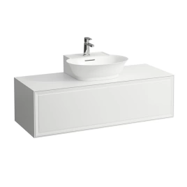 Laufen New Classic База под раковину подвесная, 1180х450х350 мм, 1 ящик, цвет белый глянец (для раковины 816852) (4.0602.3.085.631.1)