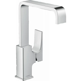 Hansgrohe Metropol Смеситель для раковины 230, на 1 отв, с донным клапаном, излив 165мм, цвет: хром (32511000)