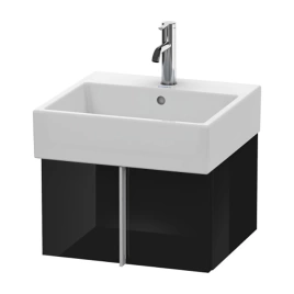 Duravit Vero Air База под раковину 298x484x431мм, 1 выдв.ящик, цвет черный глянцевый (VA612404040)