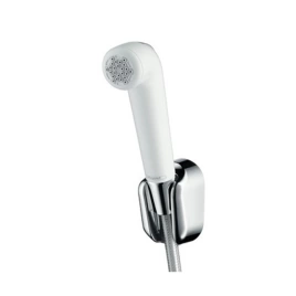 Hansgrohe Гигиенический душ 1jet, со шлангом 1,25м и настенным держателем, цвет: белый/хром (32127000)