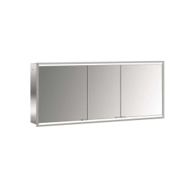 Emco Prime Зеркальный шкаф с подсветкой LED 2 Facelift встраив. модель, 1600 mm, 3-дверки, IP 20 зеркальная задняя стенка (9497 062 58)
