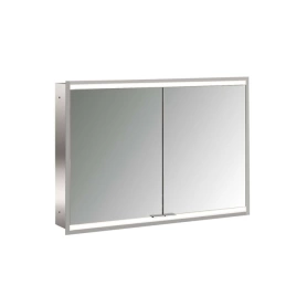 Emco Prime Зеркальный шкаф с подсветкой LED2 Facelift встраив. модель, 1000 mm, 2-дверки, IP 20 зеркальная задняя стенка (9497 062 55)