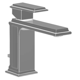 Gessi Eleganza Смеситель для раковины на 1 отверстие с донным клапаном, цвет: Finox (46001#149)