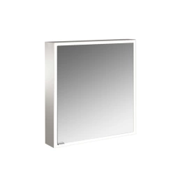 Emco Prime Зеркальный шкаф с подсветкой LED Facelift навесная модель, 600 mm, 1-дверка, IP 20 петли справа, зеркальная задняя стенка (9497 062 60)