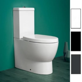 Simas Lft Spazio унитаз моноблок 63х35см, слив универсальный, цвет белый (LFT25 bi)