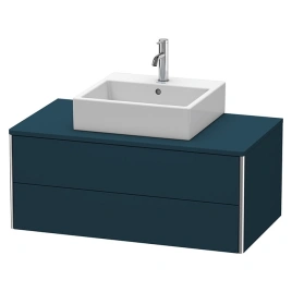 Duravit XSquare База подвесная 1000х548х400 мм, с 2 выдв ящик, Цвет Темно-синий шелковисто-матовый (XS491109898)