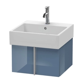 Duravit Vero Air База под раковину 298x484x431мм, 1 выдв.ящик, цвет голубой камень глянцевый (VA612404747)
