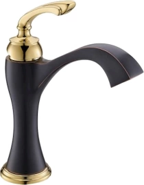 Смеситель Timo Unari 7501/04F black antique для раковины