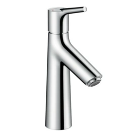 Hansgrohe Talis S Смеситель для раковины 100, на 1 отв, с донным клапаном, излив 93мм, h98мм, цвет: хром (72020000)