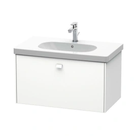 Duravit Brioso Тумба подвесная под раковину 820х469х452 мм, с 1 выдвижным ящиком, цвет белый матовый 18 (для 034285) (BR404601818)