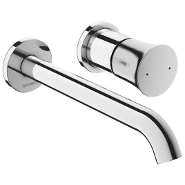 Duravit White Tulip Смеситель для раковины,, встраиваемый, излив 225мм (внешние части) цвет: хром (WT1070004010)