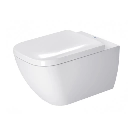 Duravit Happy D.2 Унитаз подвесной (365х540 мм) с вертикальным смывом,вкл. крепление Durafix, цвет: белый с покрытием WonderGliss (22210900001)