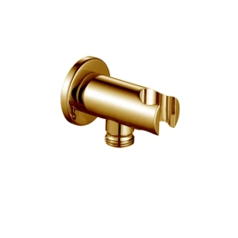 Fantini Nice Шланговое подсоединение, Matt British Gold PVD (91 P6 9323)