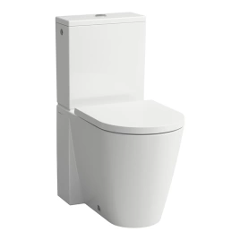 Laufen KARTELL Унитаз моноблок 660x370x430 мм, комбинированный, безободковый смыв Rimless, белый (8.2433.7.000.000.1)