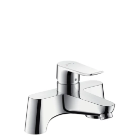 Hansgrohe Metris Смеситель на край ванны, на 2 отв, переключатель вакумный, цвет: хром (31423000)