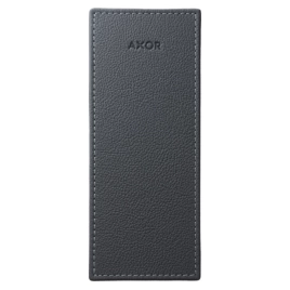 AX MyEdition Панель для смесителя на излив 245, кожа, цвет: серый (47917000)