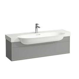 Laufen New Classic База под раковину подвесная, 1180х320х340 мм, 1 ящик, цвет серый (для раковины 813858) (4.0605.1.085.627.1)
