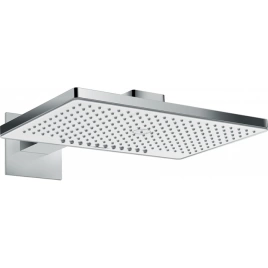 HG Rainmaker Select 460 Верхний душ 466x300мм, настенный с держаелем, 2jet (Rain, RainStream), цвет: белый/хром (24005400)