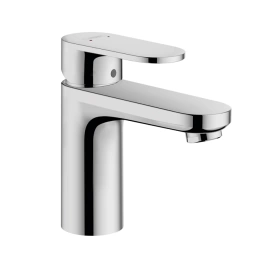 Hansgrohe Vernis Blend Смеситель для раковины 100, с металлическим донным клапаном, излив 108мм, h88мм, цвет: хром (71559000)