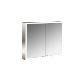 Emco Prime Зеркальный шкаф с подсветкой LED Facelift навесная модель, 800 mm, 2-дверки, IP 20 зеркальная задняя стенка (9497 062 62)