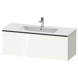 Duravit D-Neo Тумбочка подвесная, 440x1210x462, 1 ящик, цвет: белый высокоглянцевый (DE426402222)