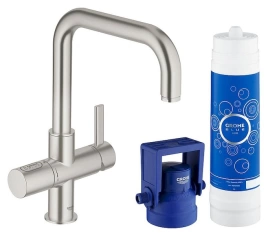 Смеситель Grohe Blue Pure 31299DC1 для кухонной мойки с фильтром