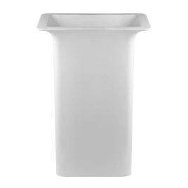 Раковина Gessi iSpa напольная 60х45см слив в стену с донным клапаном и сифоном цвет матовый белый