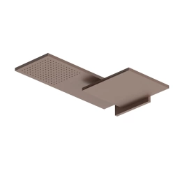 Fantini Venezia Двойной верхний душ, латунь, настенный, цвет: Matt Copper PVD (86 P9 8035B)