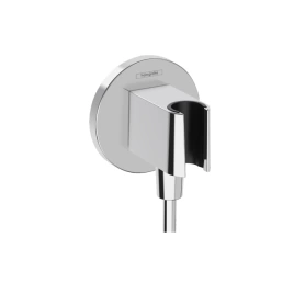 HANSGROHE FIXFIT S Шланговое подсоединение с держателем ручного душа, цвет хром (26888000)