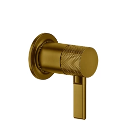 GESSI INCISO Встраиваемый смеситель, на 1/2, на 1 источник (внешняя часть), цвет: gold brushed CCP (58109#087)