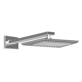 Gessi Eleganza Верхний душ для настенного крепления, цвет: Finox (46148#149)