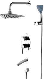 Душевой комплект Lemark Mars LM3522C встраиваемый