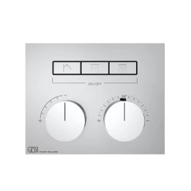 Gessi Hi-Fi Термостат для душа, с включением до 3 источников одновременно (внешняя часть), цвет: хром (63006#031)