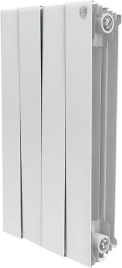 Радиатор биметаллический Royal Thermo Piano Forte 500 bianco traffico 4 секции-белый