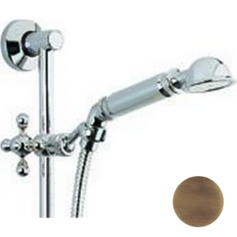 CISAL Shower Душевой гарнитур:ручная лейка,шланг 150 см,штанга 60 см, цвет бронза (AR00311227 Акция)