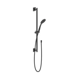 GESSI Rilievo Штанга в комплекте с душевой лейкой, шланг 1,50 м, цвет: nero XL (59245#299)