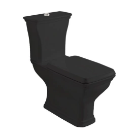 Artceram CIVITAS Унитаз напольный 36x54 см (без бачка), слив универсальный, цвет: черный (CIV004 03 00)