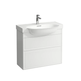 Laufen New Classic База под раковину подвесная, 780х320х670 мм, 2 ящика, цвет белый глянцевый (для раковины 813855) (4.0604.2.085.631.1)