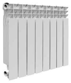 Радиатор биметаллический Smart Installations 500008 BiEasy One 500 8 секций