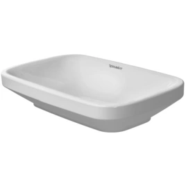 Раковина Duravit DuraStyle шлифованный вариант без перелива 600x380мм Цвет Белый (349600000)