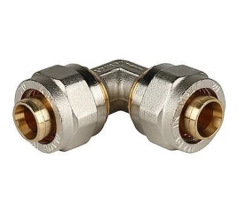 Stout Угольник 90° 20x20 для металлопластиковых труб винтовой
