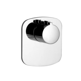 Gessi Tondo Встраиваемый термостат для душа, с 1 выходом, (внешние части), цвет: хром (43256#031)