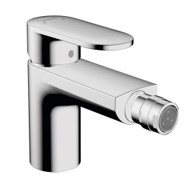 Hansgrohe Vernis Blend Смеситель для биде на 1 отв. с донным клапаном, излив 127мм, h80мм, цвет: хром (71210000)