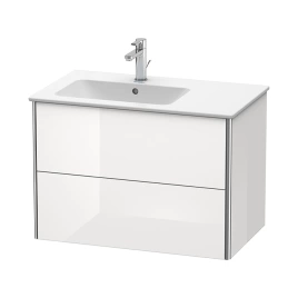 Duravit XSquare База под раковину подвесна810х478х560 мм, с 2 выдв ящика, Цвет белый глянц.(для 234583,) (XS417602222)