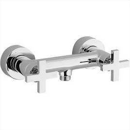 CISAL Barcelona Quad Смеситель двухвентильный настенный для душа, цвет хром (BQ00044121)