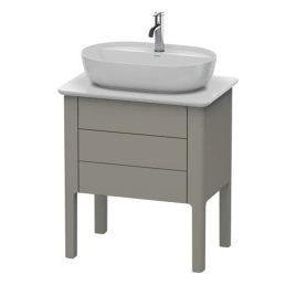 Duravit Luv База напольная, 743x688x450,1 выдв.ящик,1 выдв.ящик, цвет каменно-серый шелковисто-матовый (LU956509292)